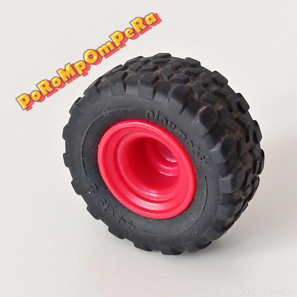 Playmobil: PLAYMOBIL NEUM&Aacute;TICO 44x19/2 LLANTA RUEDA COCHE VEH&Iacute;CULO POR DETERMINAR N1