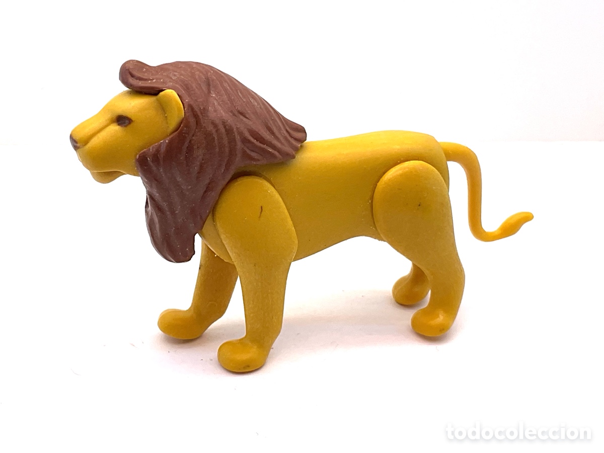 Playmobil: FIGURA PLAYMOBIL. LEON ADULTO. REF ANIMALES DE LA SELVA, CIRCO ROMANO, ETC