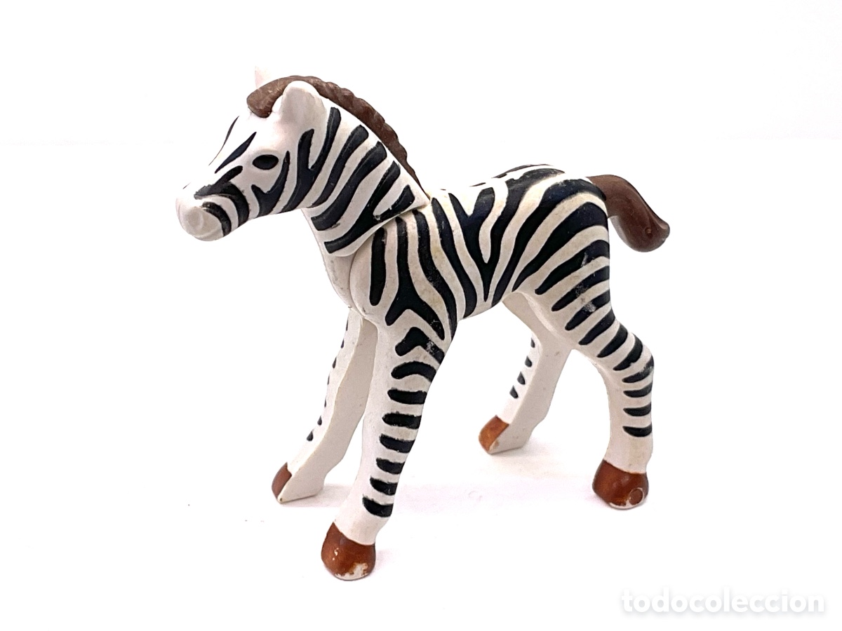 Playmobil: FIGURA PLAYMOBIL. CRIA DE CEBRA. REF ANIMALES DE LA SELVA.