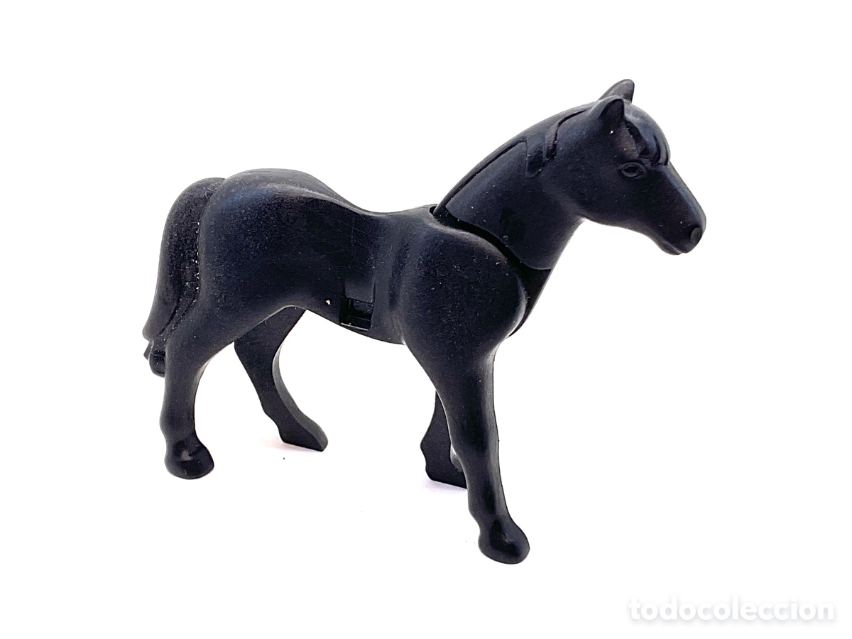 Playmobil: FIGURA PLAYMOBIL. CABALLO NEGRO SIN MONTURA.
