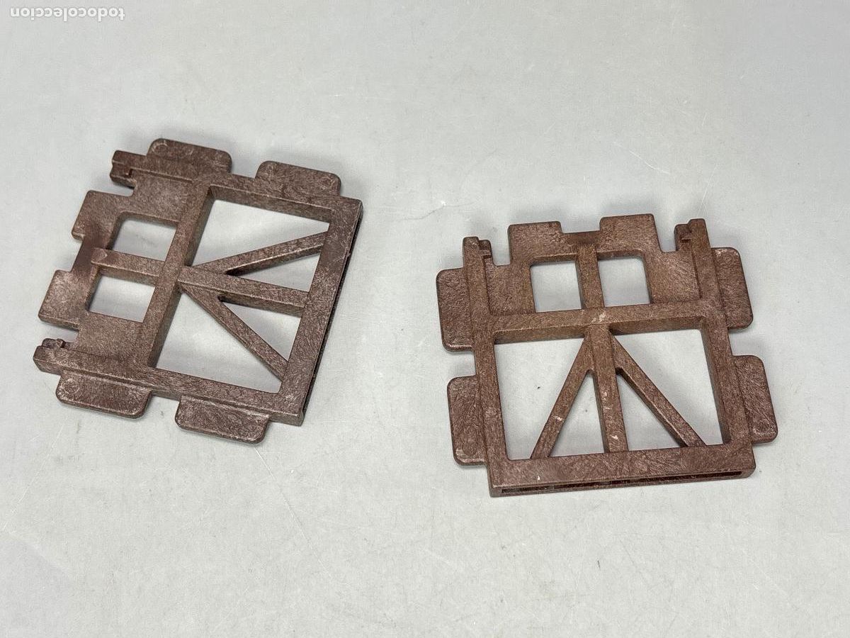 Playmobil: Playmobil 3433 4305 cimentaci&oacute;n peque&ntilde;a casa estaci&oacute;n tren safari