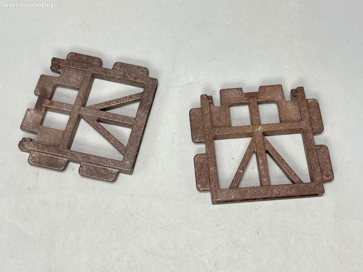 Playmobil: Playmobil 3433 4305 cimentaci&oacute;n peque&ntilde;a casa estaci&oacute;n tren safari