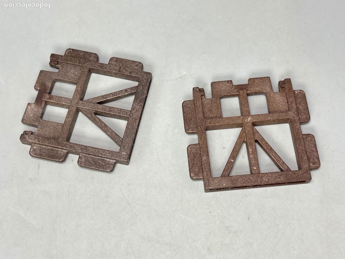 Playmobil: Playmobil 3433 4305 cimentaci&oacute;n peque&ntilde;a casa estaci&oacute;n tren safari