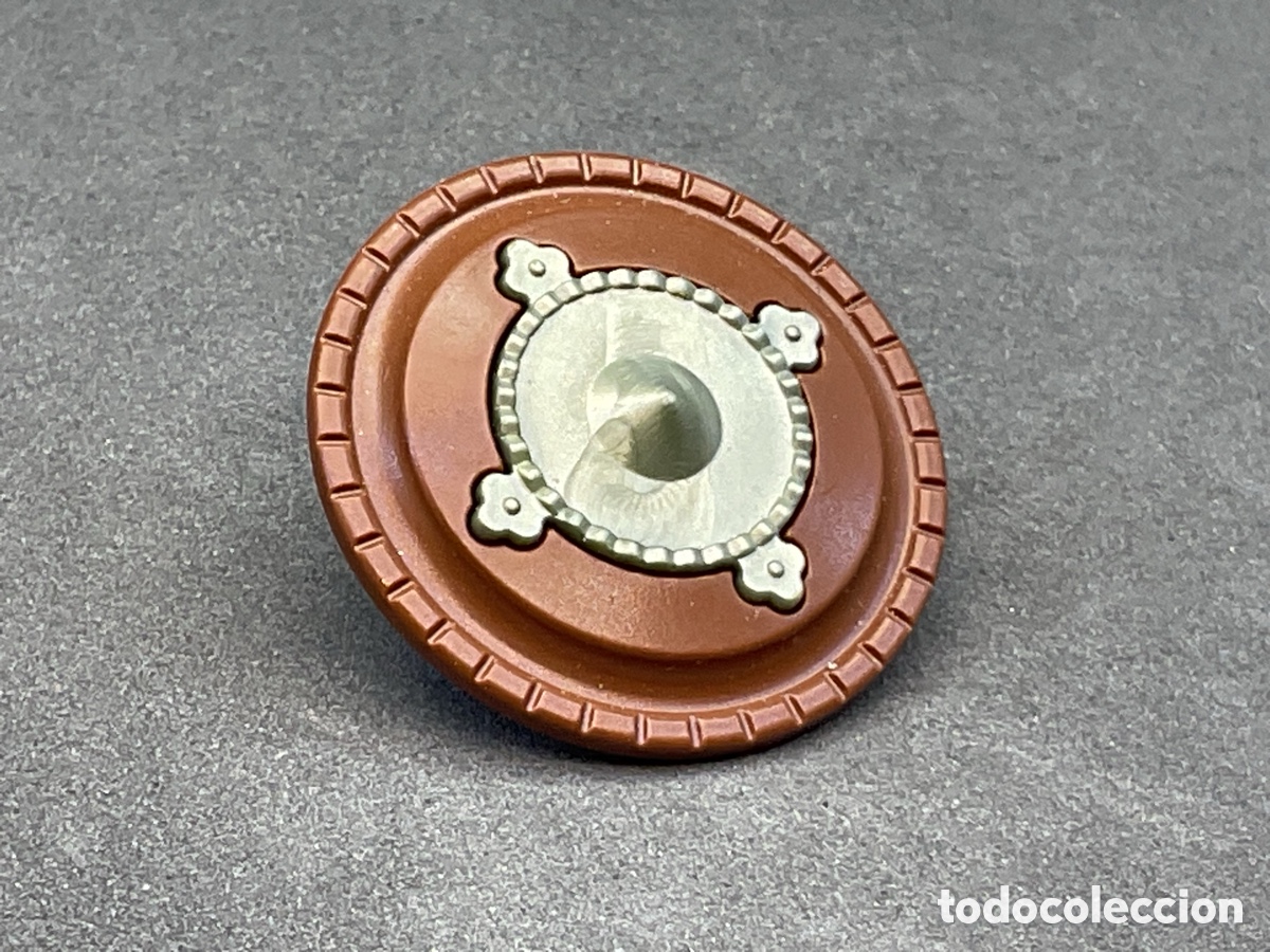 Playmobil: ACCESORIO PLAYMOBIL. ESCUDO CON RODELA. REF CABALLERO MEDIEVAL.