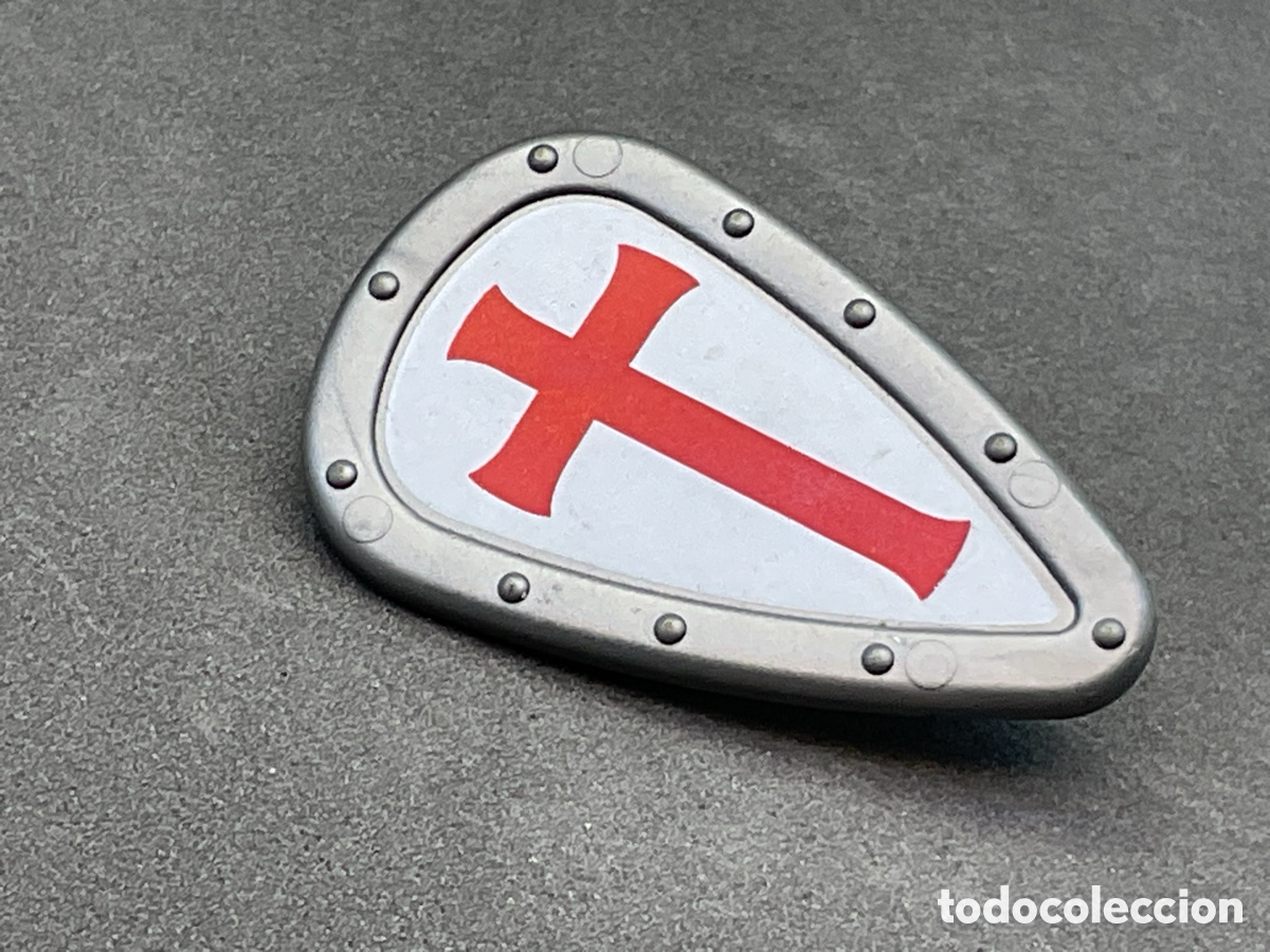 Playmobil: ACCESORIO PLAYMOBIL. ESCUDO CABALLEROS MEDIEVALES, CRUZADOS, TEMPLARIOS.