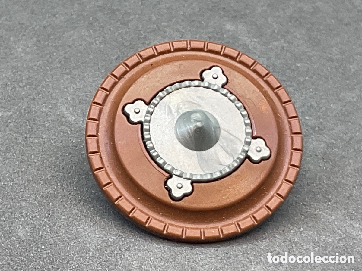 Playmobil: ACCESORIO PLAYMOBIL. ESCUDO CON RODELA. REF CABALLERO MEDIEVAL.