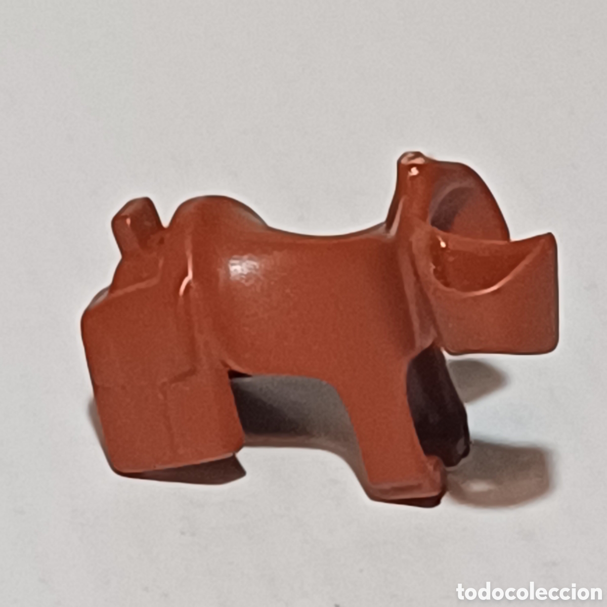 Playmobil: Pieza playmobil N&deg; 30042033 silla montar montura con pistolera marron cerezo caballo carro oeste