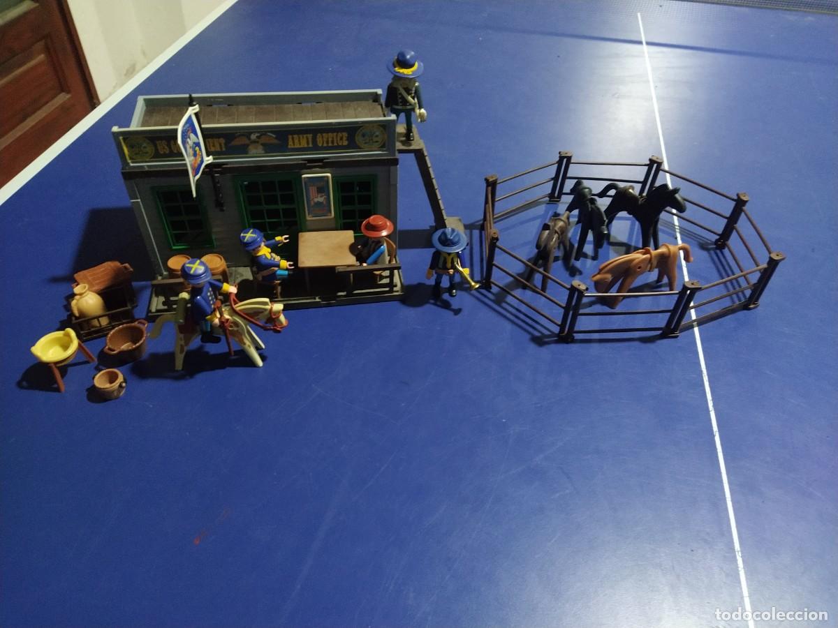 Playmobil: OFICINA RECLUTAMIENTO NORDISTA PLAYMOBIL ( CUSTOM) WESTERN OESTE