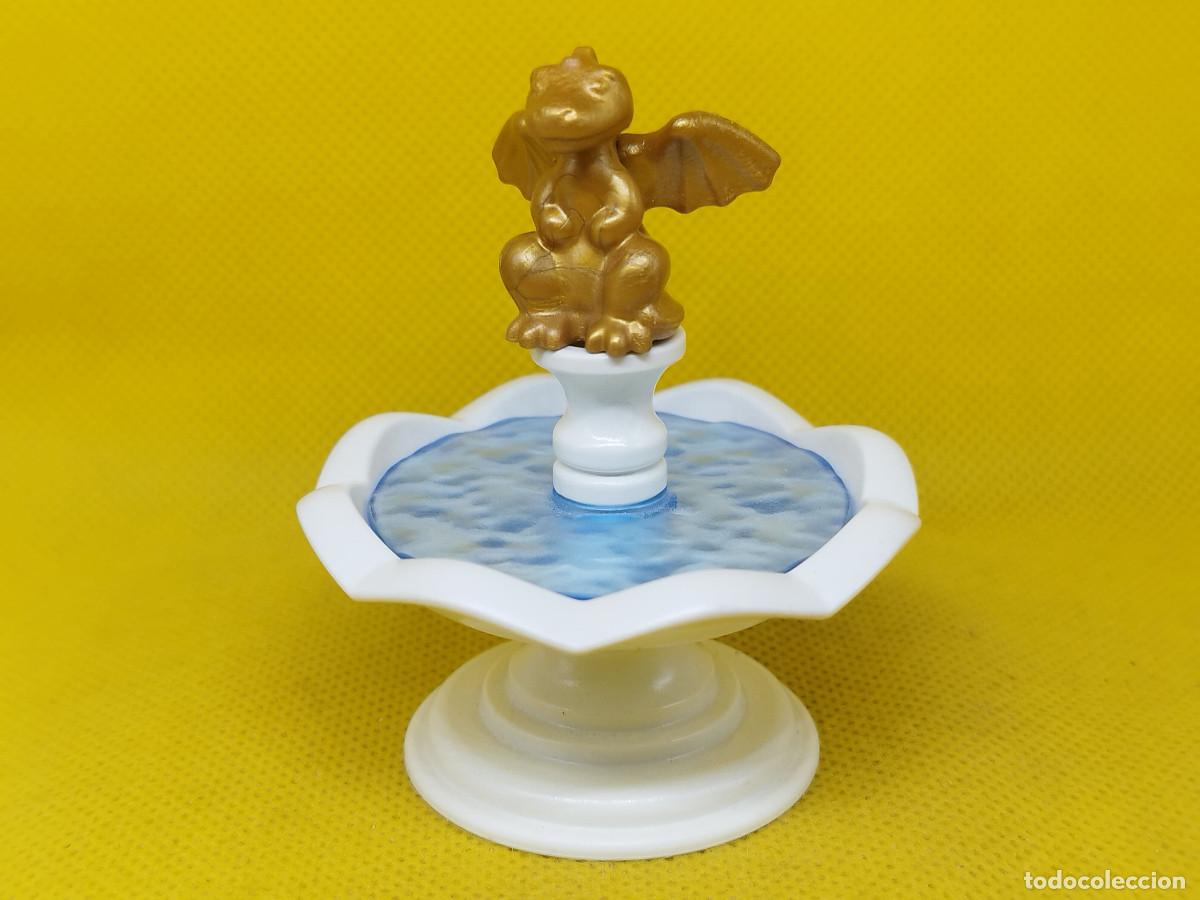Playmobil: Playmobil Fuente con drag&oacute;n dorado