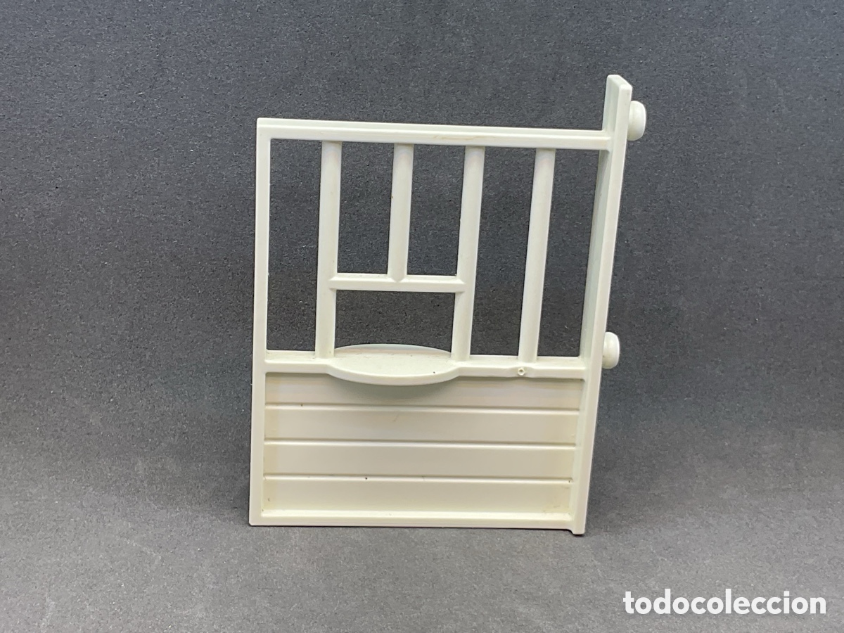 Playmobil: ACCESORIO PLAYMOBIL. REJA BLANCA MOSTRADOR BANCO. REF OESTE.