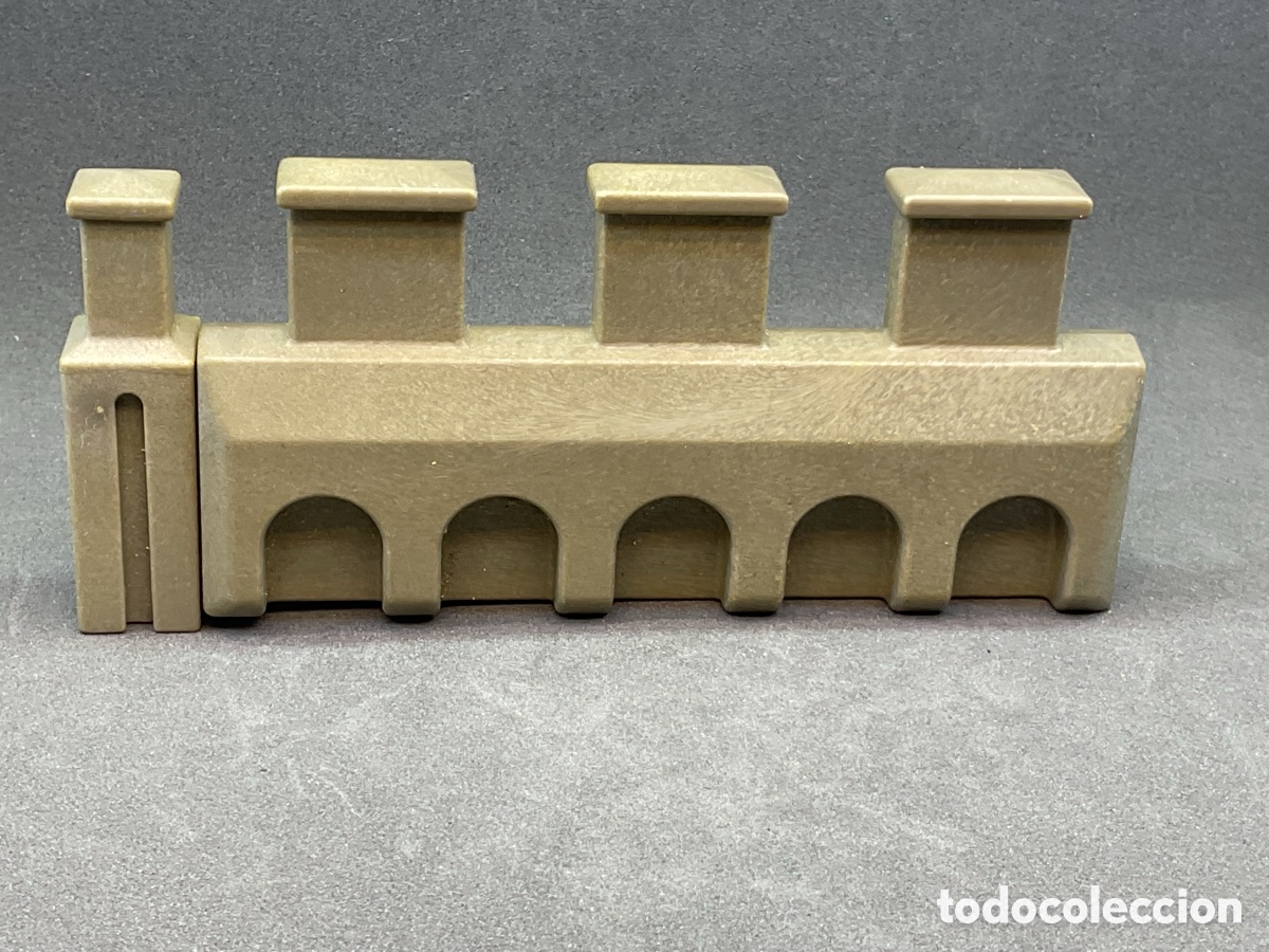 Playmobil: ACCESORIO PLAYMOBIL. PIEZA REMATE ALMENA MURO CASTILLO.