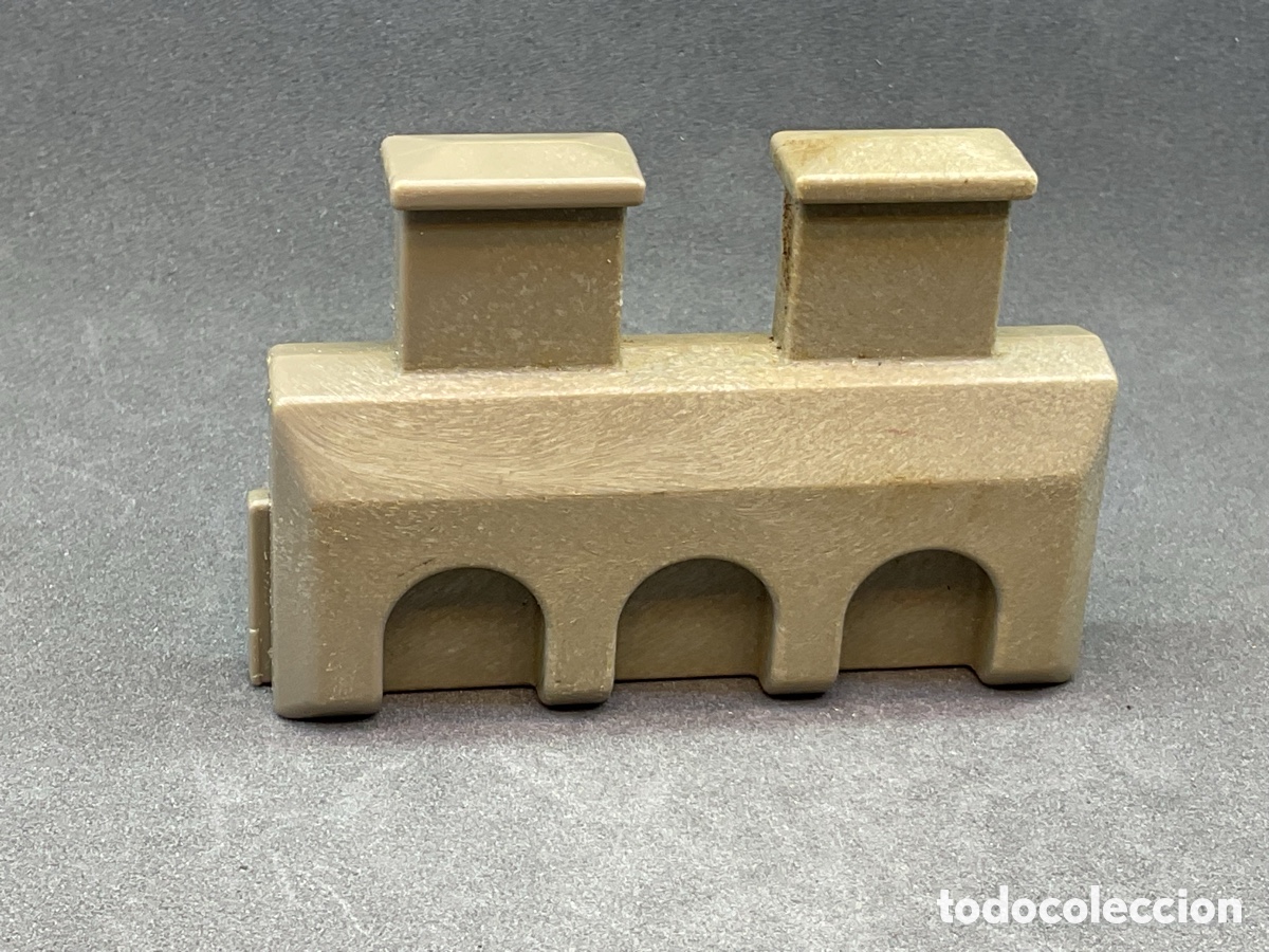 Playmobil: ACCESORIO PLAYMOBIL. PIEZA REMATE ALMENA MURO CASTILLO.