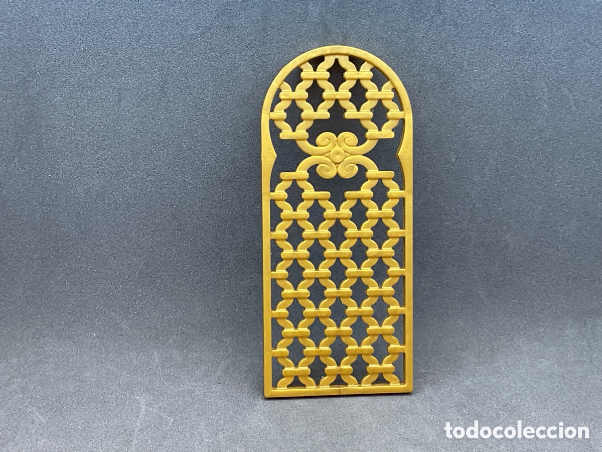 Playmobil: ACCESORIO PLAYMOBIL. REPUESTO VENTANA DORADA REF CASTILLO