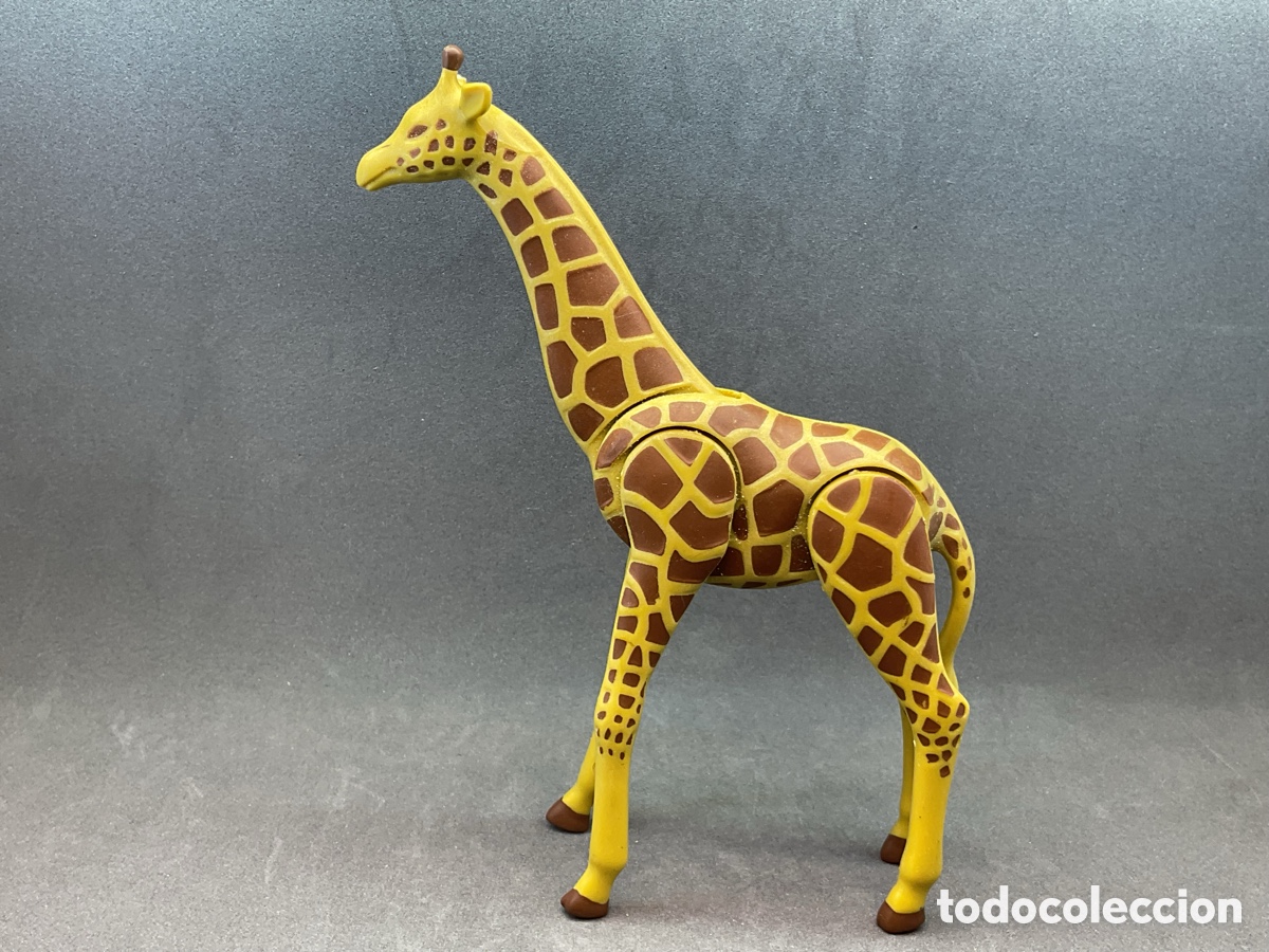 Playmobil: FIGURA PLAYMOBIL. PLAYMOBIL JIRAFA ADULTA. ANIMALES DE LA SELVA. CON DEFECTO