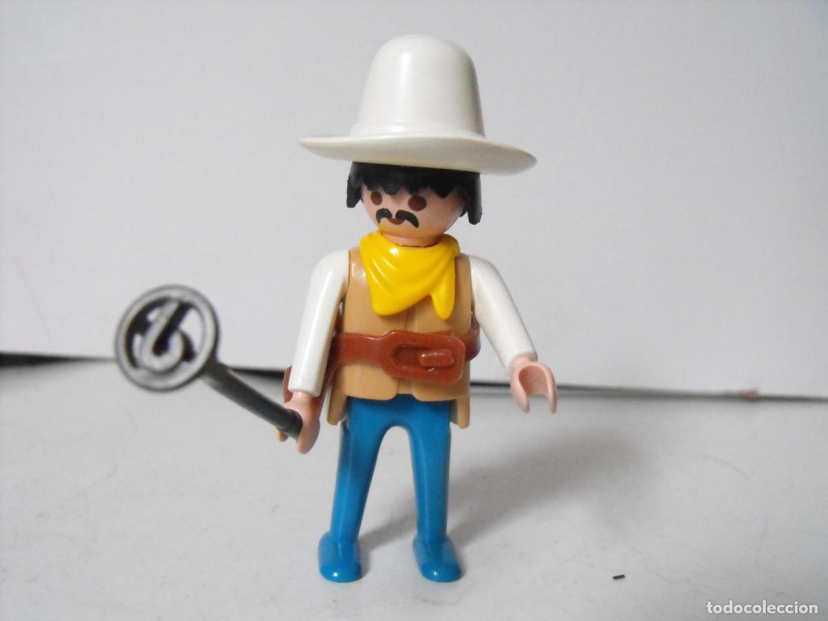 Playmobil: PLAYMOBIL. Figura de vaquero, oeste. primera &eacute;poca.