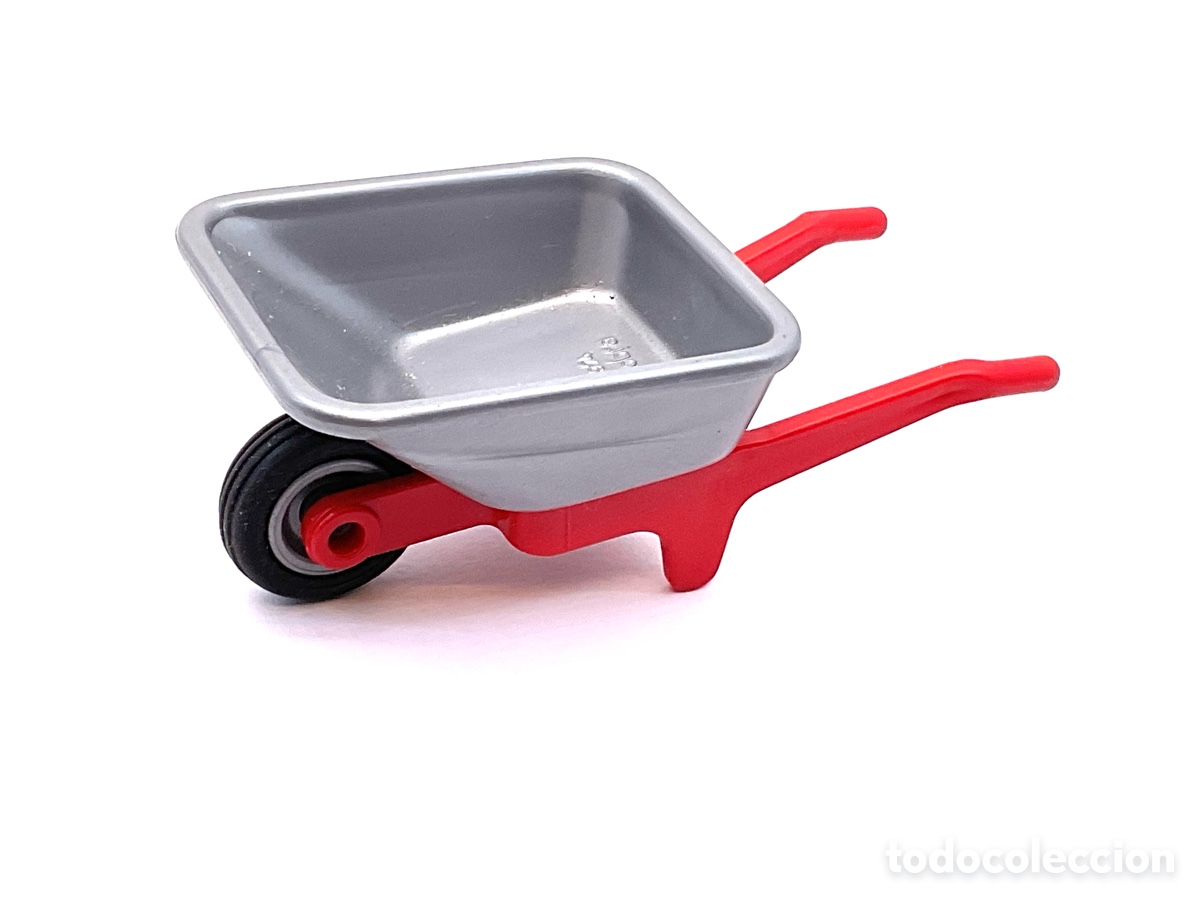 Playmobil: ACCESORIOS PLAYMOBIL. CARRETILLA OBRA, GRANJA, ETC.