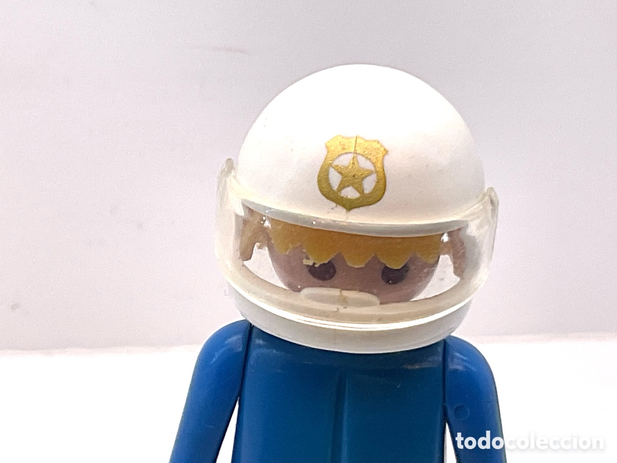 Playmobil: ACCESORIO PLAYMOBIL. CASCO POLICIA CON VISERA.