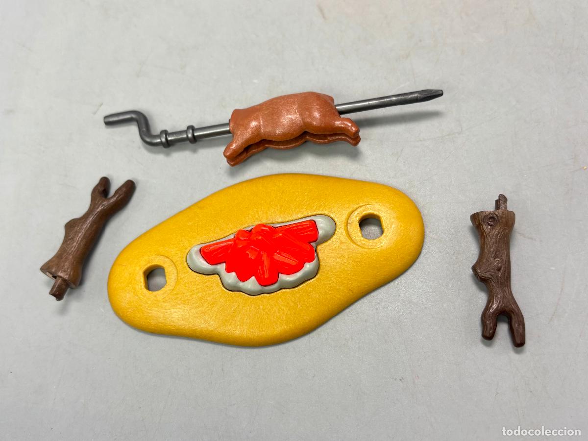 Playmobil: Playmobil 3794 asador cerdo defecto soportes