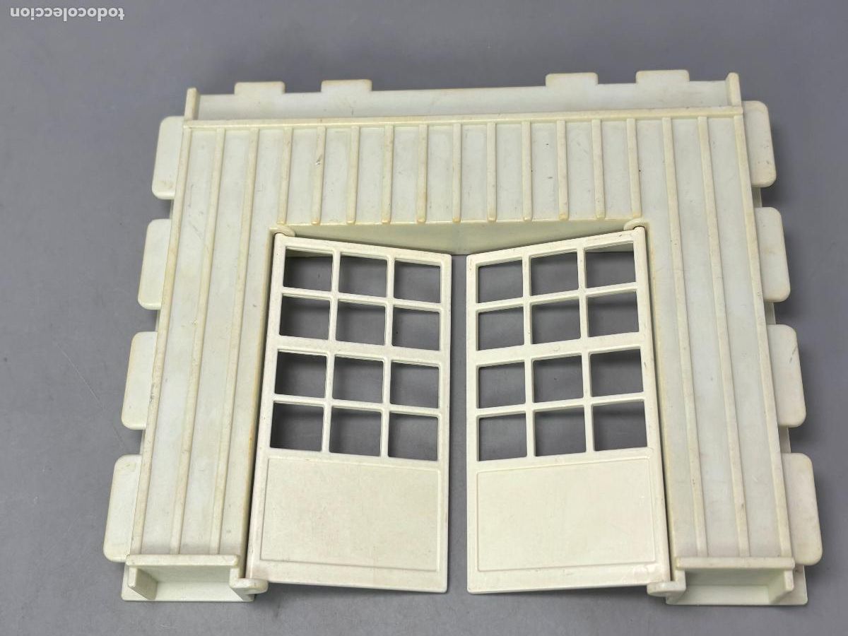 Playmobil: Playmobil 3432 pared con puerta hospital