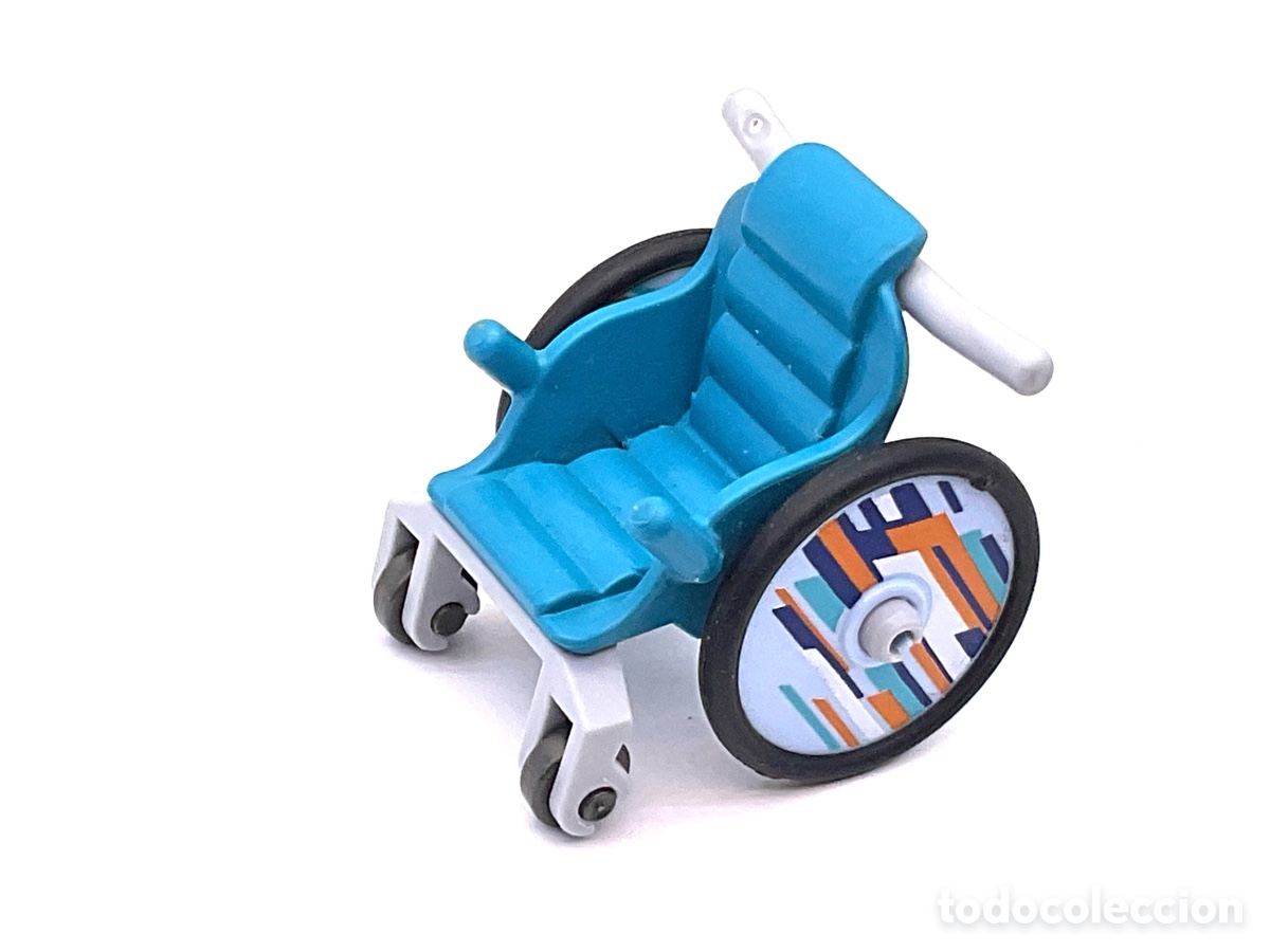 Playmobil: ACCESORIO PLAYMOBIL. SILLA DE RUEDAS HOSPITAL NI&Ntilde;OS.