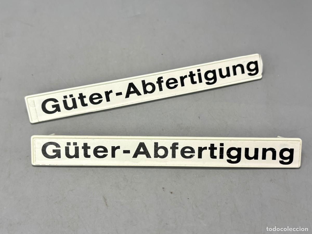 Playmobil: Playmobil 4305 letrero estaci&oacute;n tren