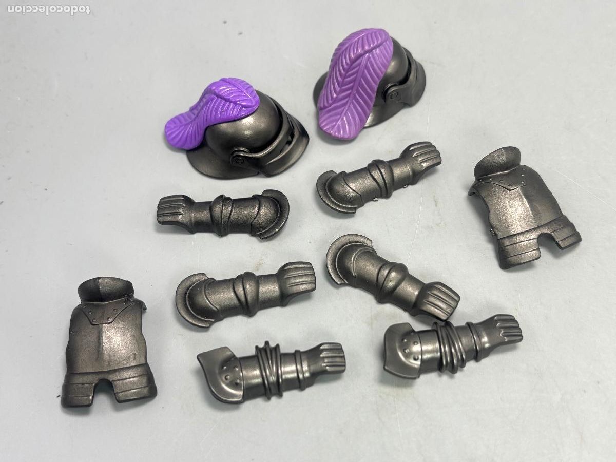 Playmobil: Playmobil 3669 lote casco y armadura caballero medieval