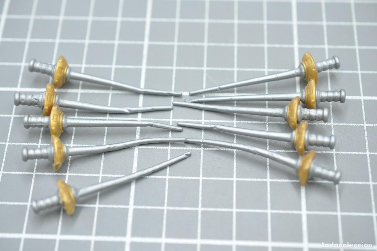 Playmobil: wsk051 Playmobil, 10 espadas con defectos