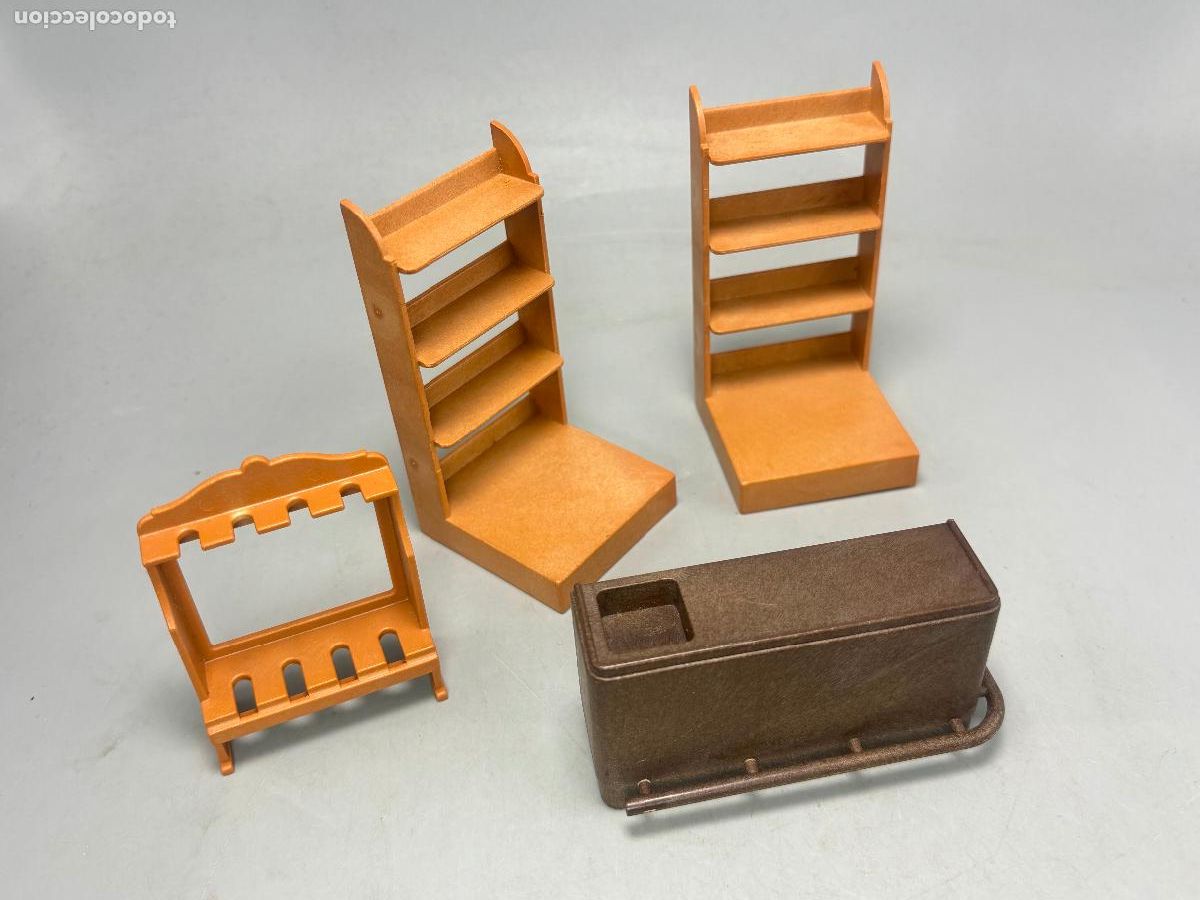 Playmobil: Playmobil 3461 lote barra estanter&iacute;a y armero sal&oacute;n oeste