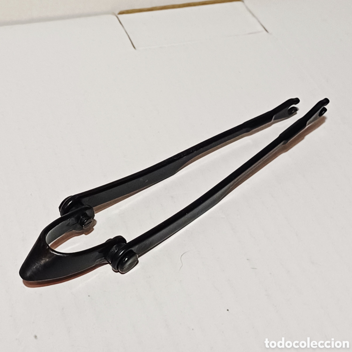 Playmobil: Pieza playmobil rienda bocado tiro negro caballo carro oeste