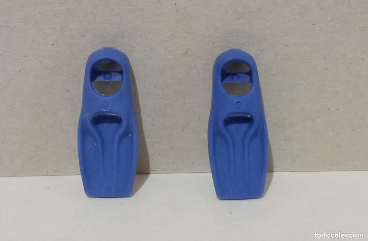 Playmobil: Playmobil - Aletas Buzo Submarinista Playa Color Azul