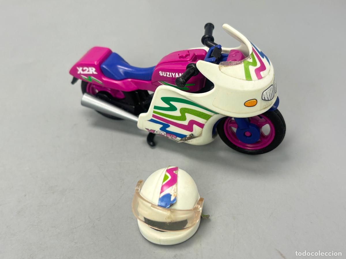 Playmobil: Playmobil 3992 9958 moto carrera con casco
