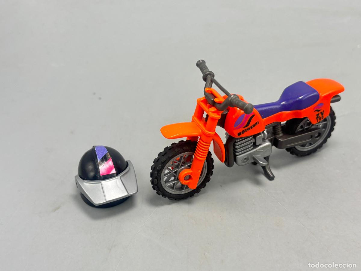 Playmobil: Playmobil 3992 moto Cross con casco