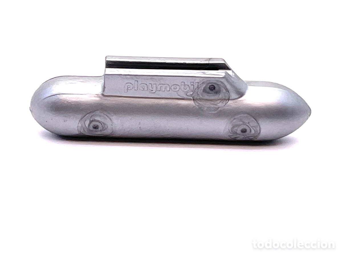 Playmobil: ACCESORIO PLAYMOBIL. ENGANCHE REMOLQUE PLATEADO. REF PESO, SUBMARINO, MAR, ETC