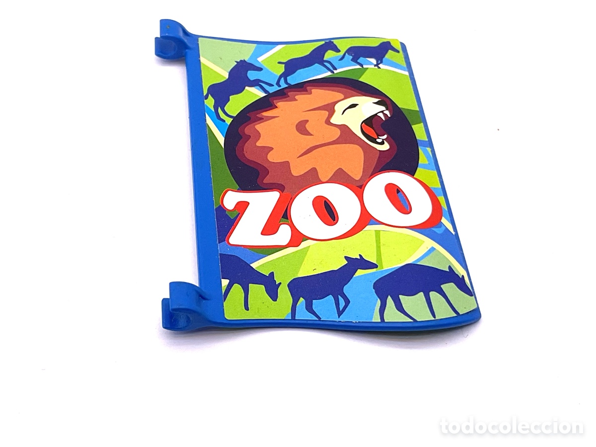 Playmobil: ACCESORIO PLAYMOBIL. CARTEL ZOO. REF ANIMALES. PARQUE. ETC