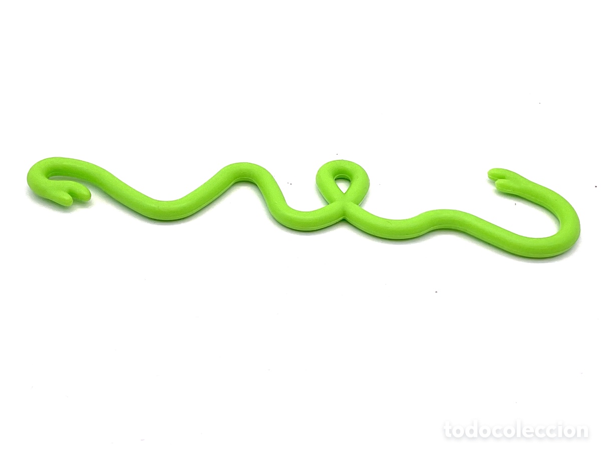 Playmobil: ACCESORIO PLAYMOBIL. LIANA VERDE SERPIENTE ARBOL JUNGLA.
