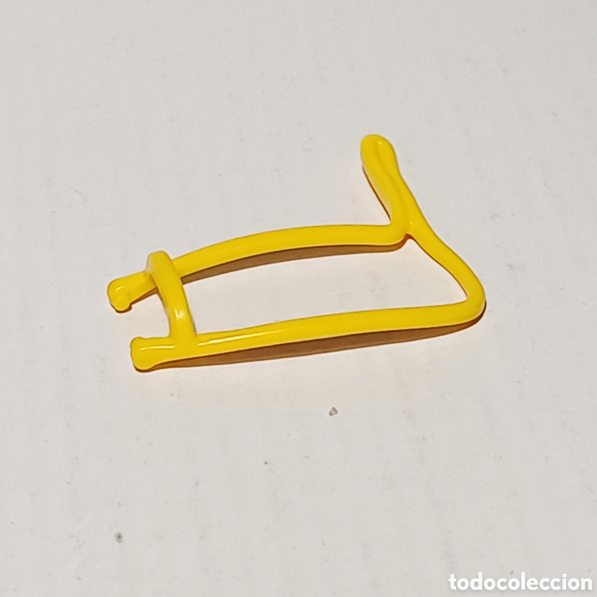 Playmobil: Pieza playmobil rienda arn&eacute;s marron bocado amarillo enganche tiro caballo oeste western carro