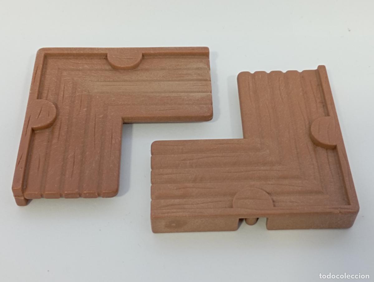 Playmobil: PLAYMOBIL 2 PIEZAS ESQUINA FUERTE OESTE CASTILLO