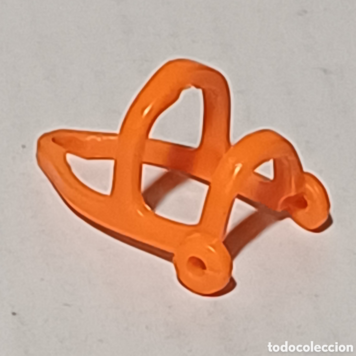 Playmobil: Pieza playmobil rienda arn&eacute;s bocado naranja morral tiro burro oeste western carro ref. 3816