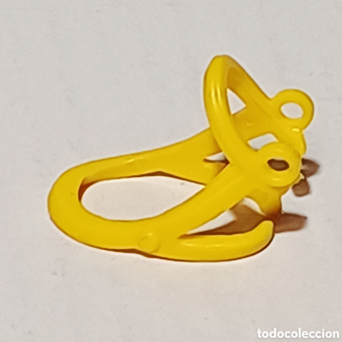 Playmobil: Pieza playmobil rienda arn&eacute;s bocado amarillo morral tiro caballo oeste western carro circo