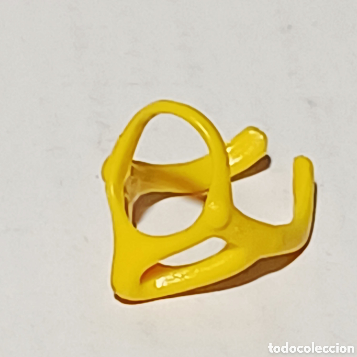 Playmobil: Pieza playmobil rienda arn&eacute;s pony bocado amarillo morral tiro caballo oeste western carro circo