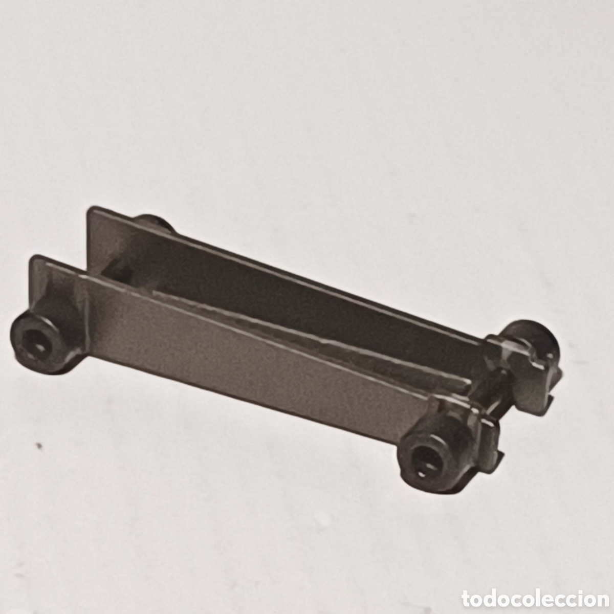 Playmobil: Pieza playmobil gris antracita base gato hidr&aacute;ulico taller mecanico