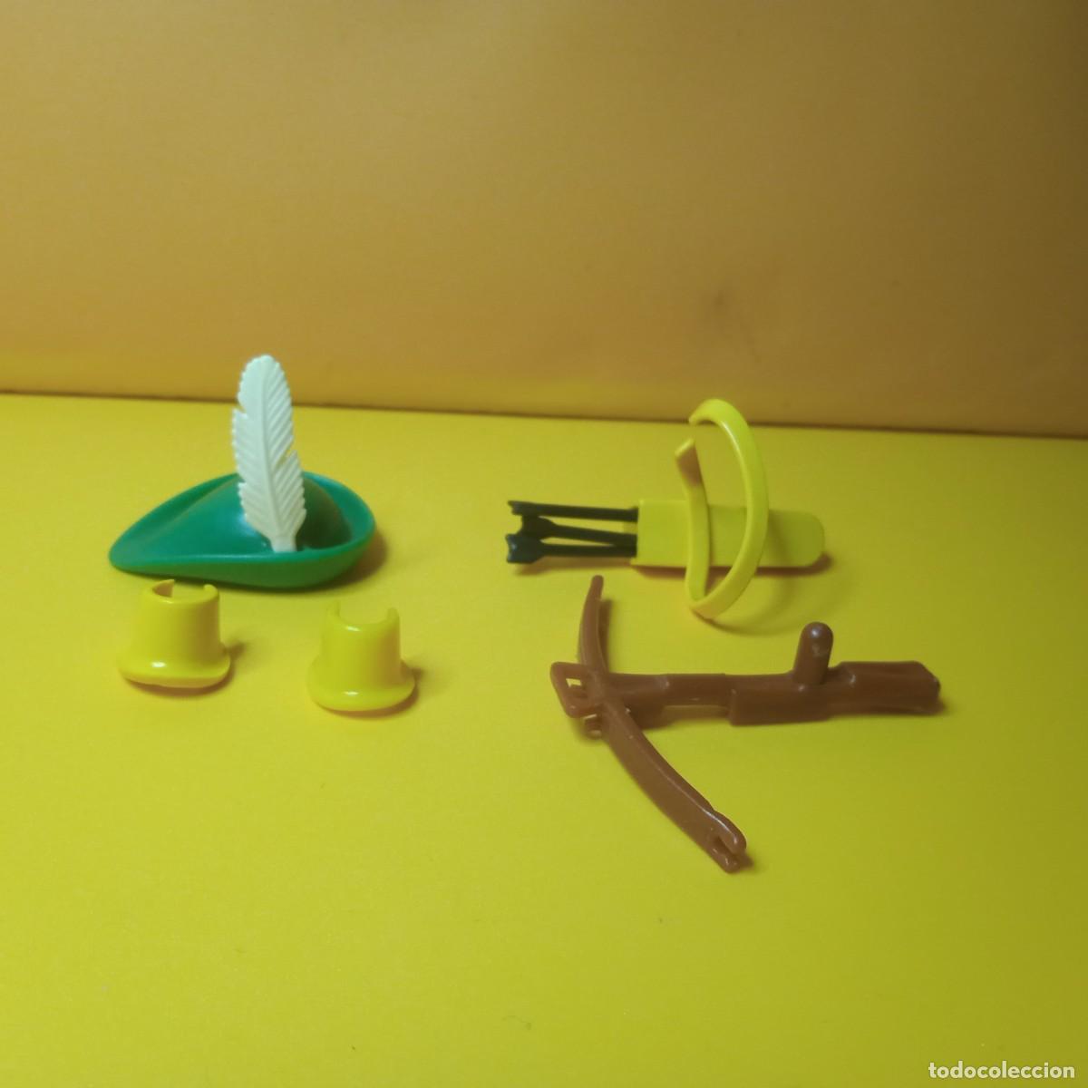 Playmobil: PLAYMOBIL : SET , EQUIPACI&Oacute;N : MEDIAVAL , ALDEA, CAZADOR DE LOS BOSQUES, VINTAGE