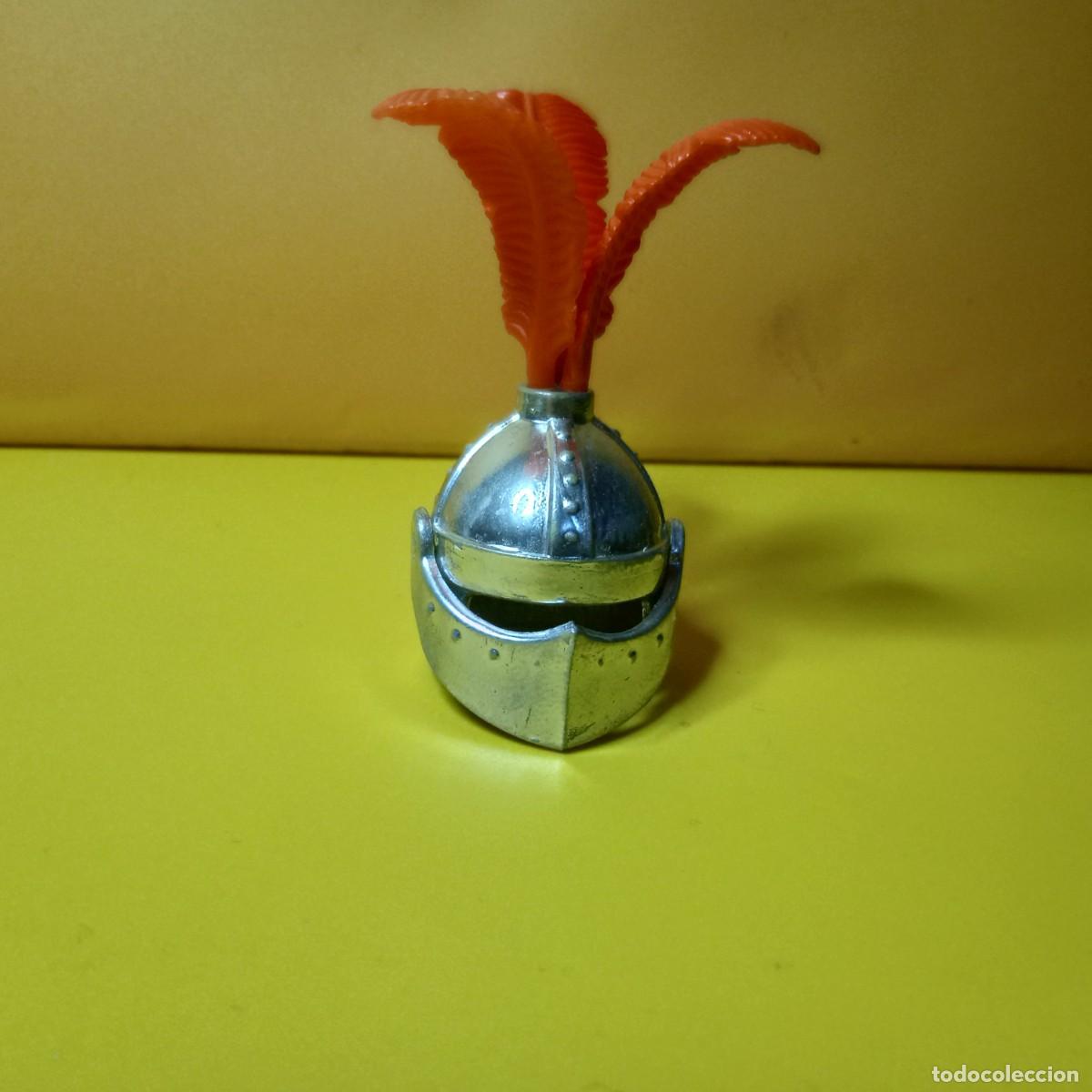 Playmobil: PLAYMOBIL : CASCO CROMADO: MEDIAVAL , CABALLERO, CONQUISTADOR, VINTAGE