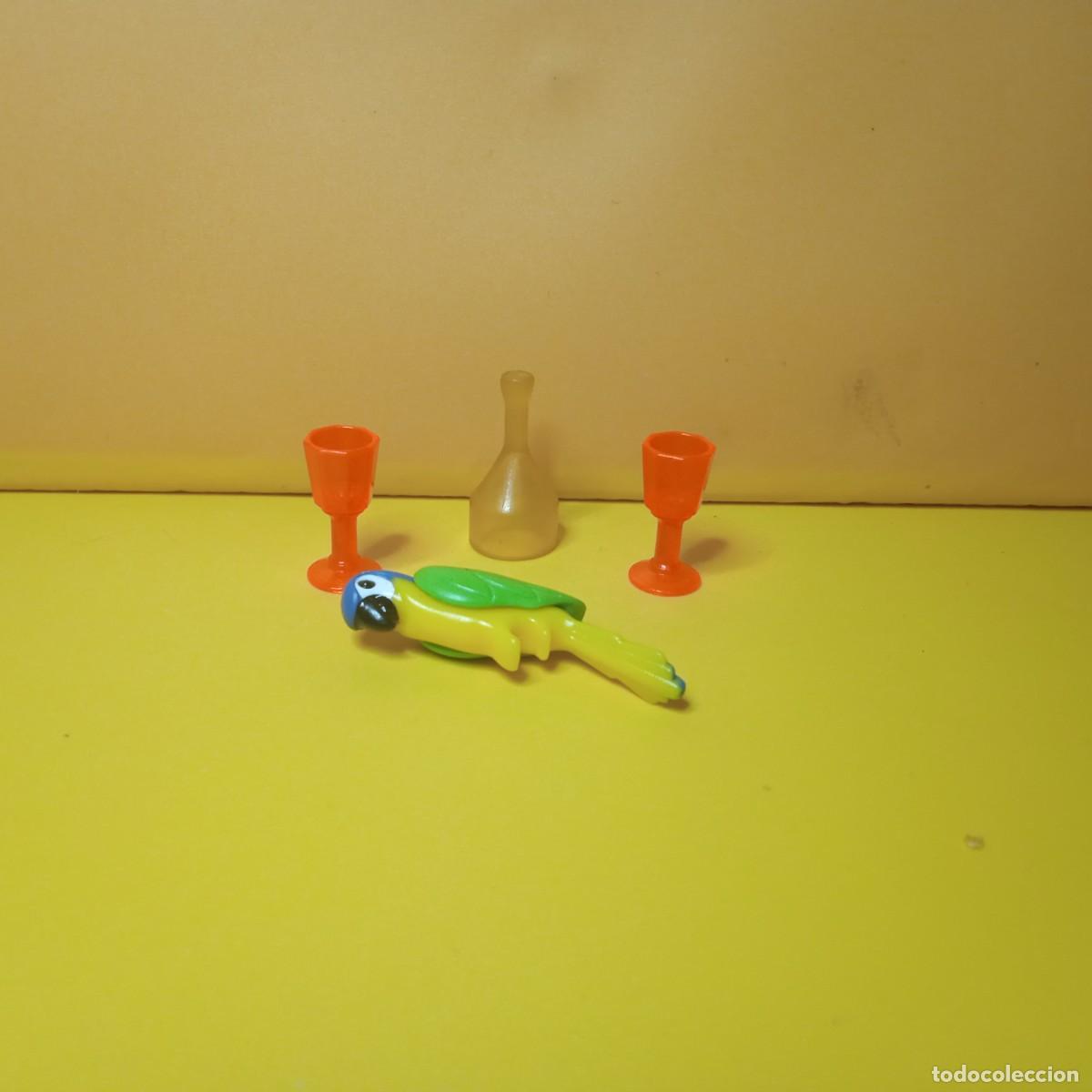 Playmobil: PLAYMOBIL : SET , CONJUNTO COMPLEMENTOS MENAJE, LORO