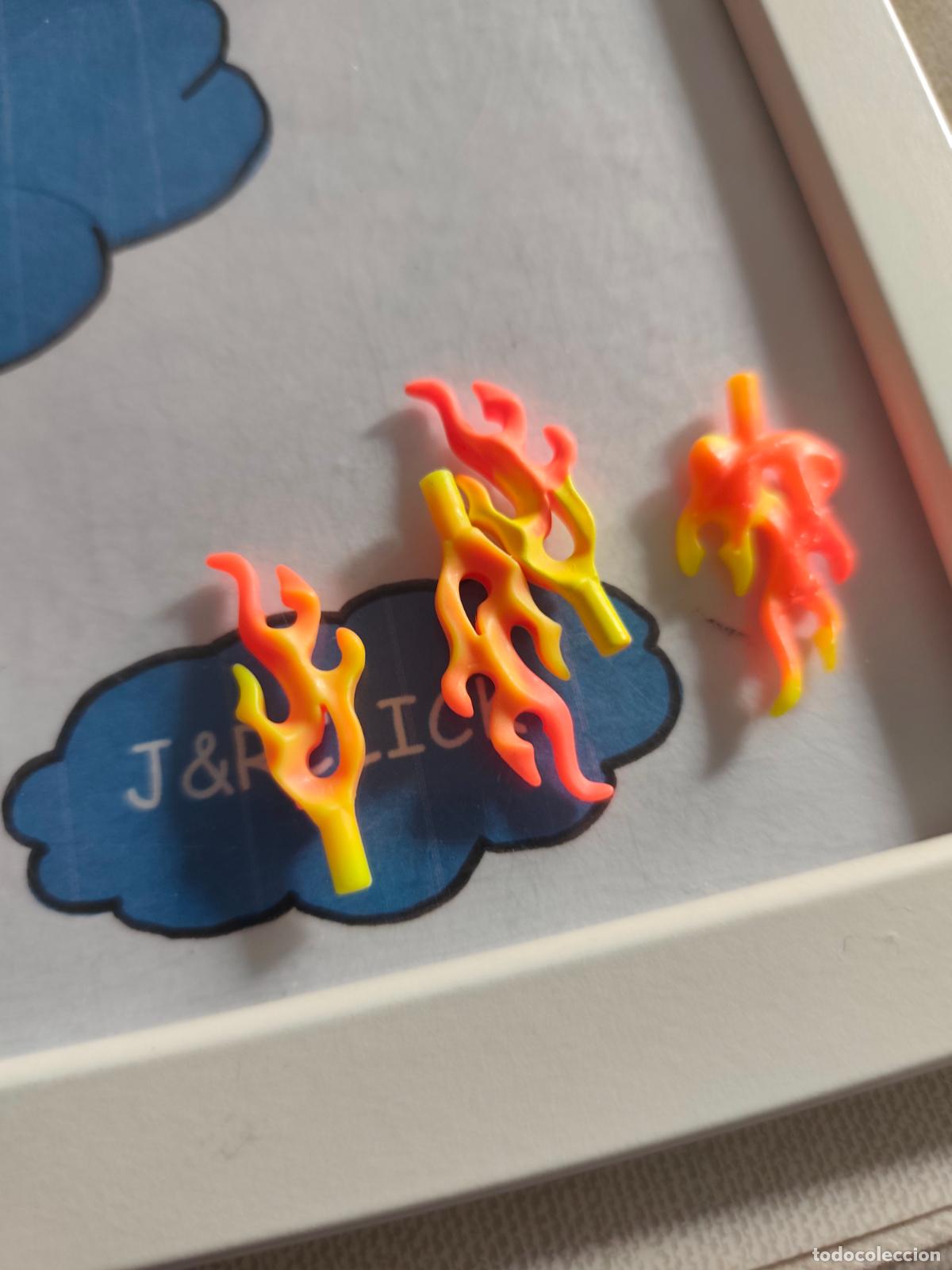 Playmobil: Playmobil repuesto fuego llamas