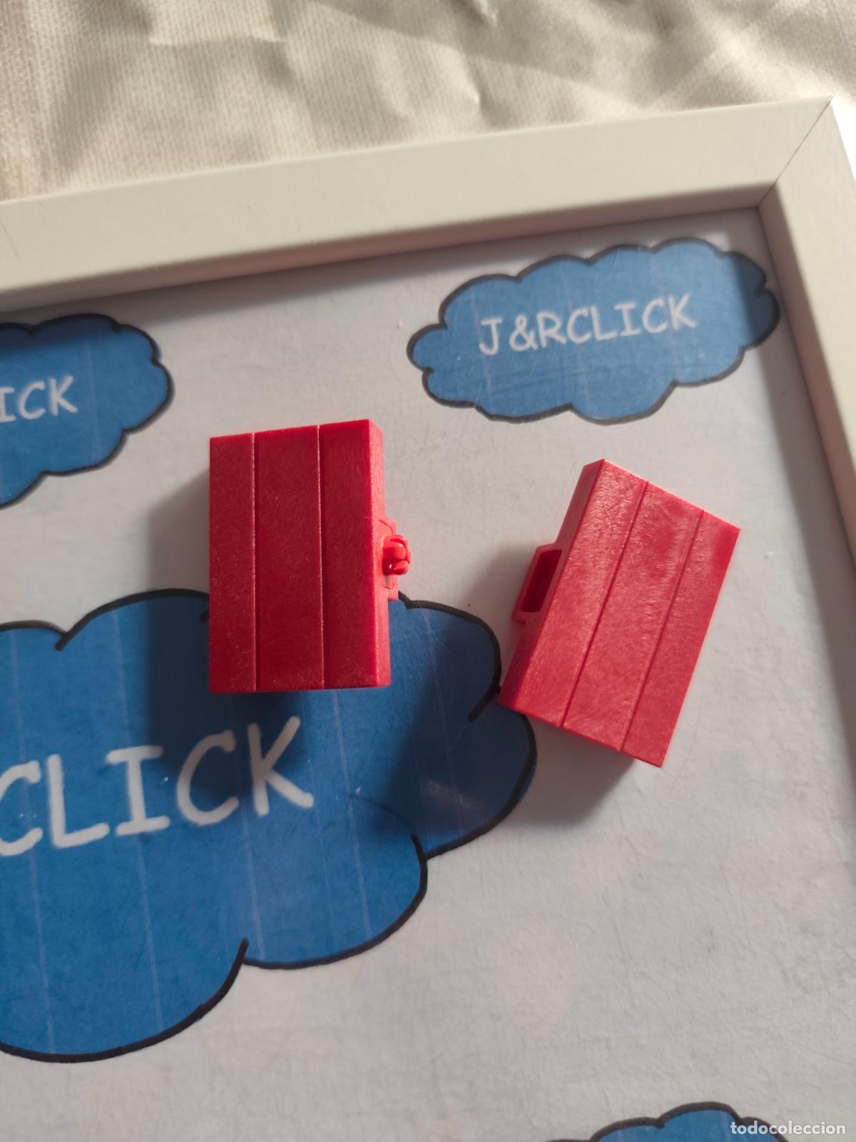 Playmobil: Playmobil repuesto plataforma suelo system x rojo