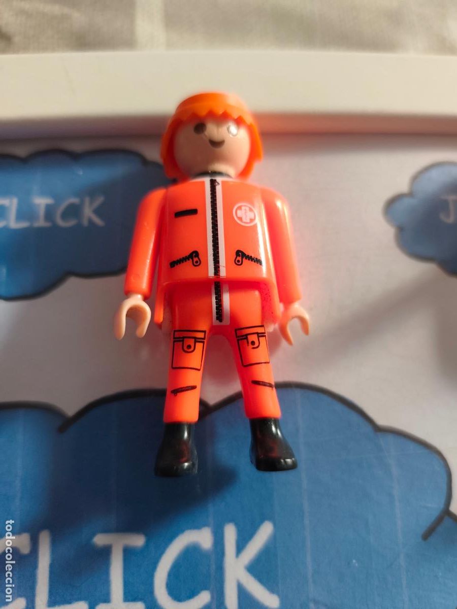 Playmobil: Playmobil repuesto click city obrero
