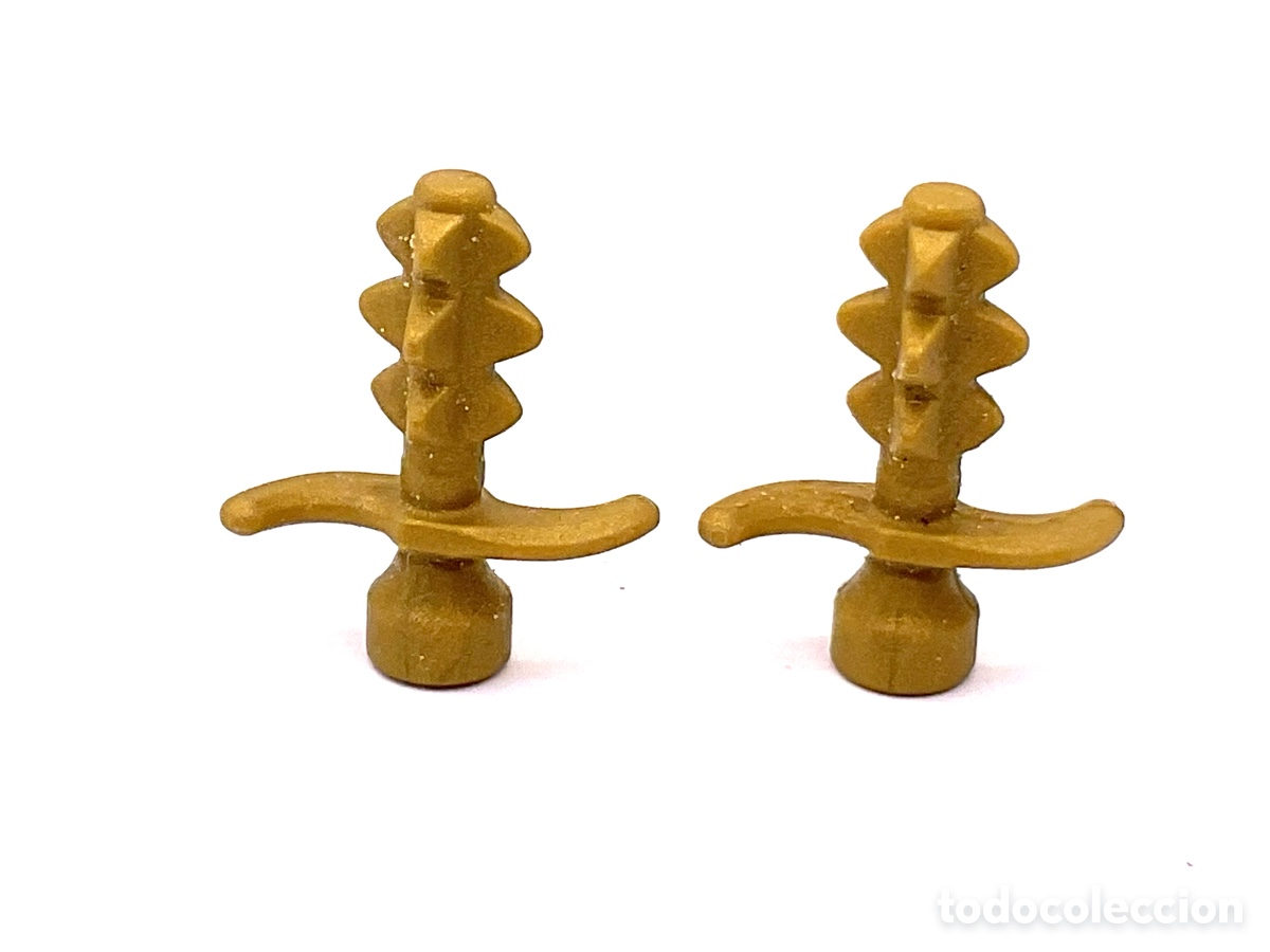 Playmobil: ACCESORIOS PLAYMOBIL. CUCHILLAS CUADRIGA ROMANA. REF ROMANOS, CARRERAS, ETC