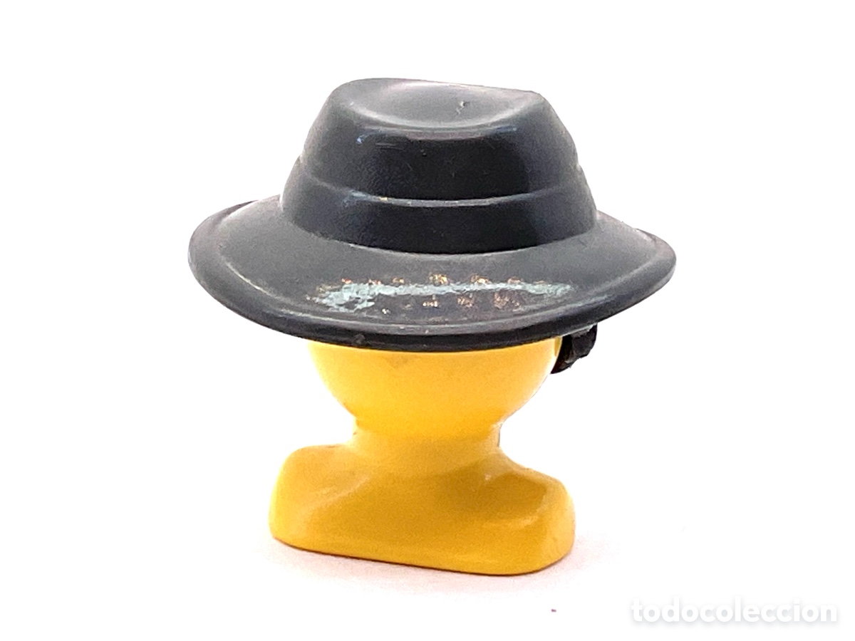 Playmobil: ACCESORIO PLAYMOBIL. SOMBRERO COLOR GRISACEO. REF OESTE, GRANJERO, PASEO, ETC