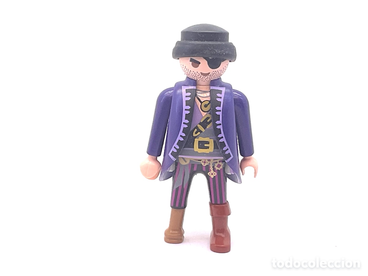 Playmobil: FIGURA PLAYMOBIL. PIRATA PATA PALO.